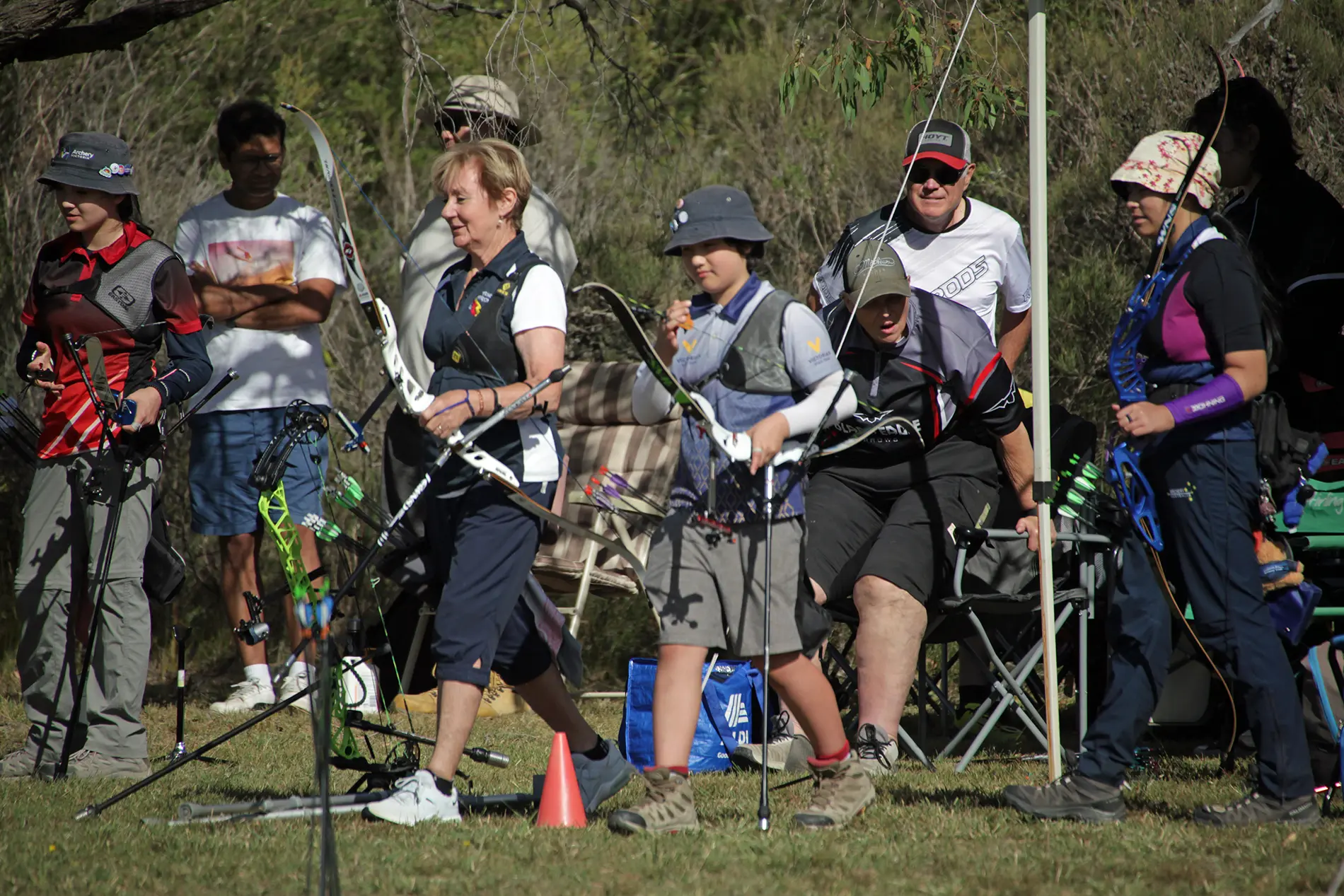 Archery-Victoria-archers-walking