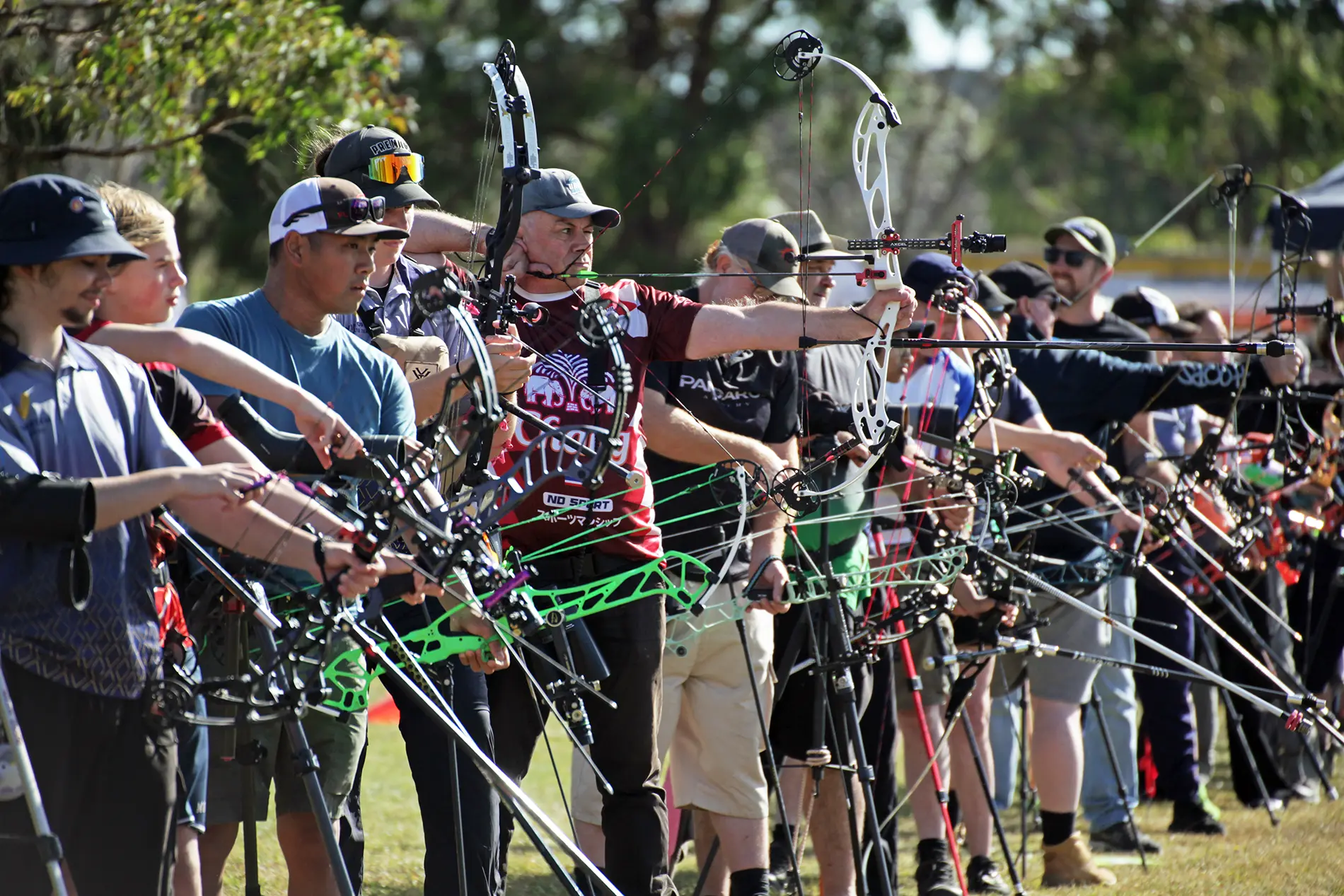 Archery-Victoria-shooters-lined-up
