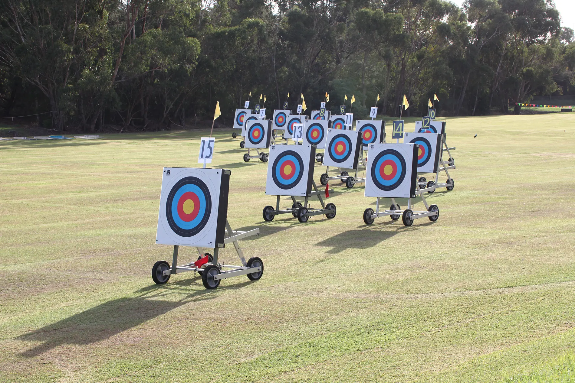 Archery-Victoria-staggered-targets